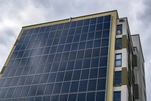 Solar-panel-facade-systems